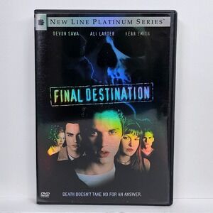 Final Destination DVD New Line Platinum Serie Widescreen Horror Devon Sawa Movie